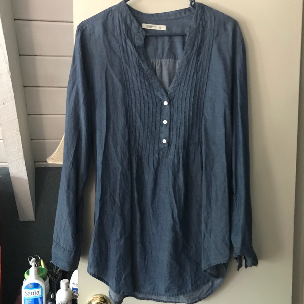 Old Navy Chambray Top